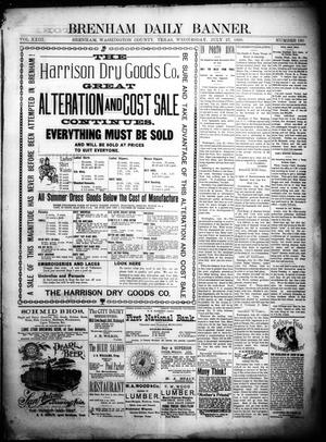 Brenham Daily Banner. (Brenham, Tex.), Vol. 23, No. 180, Ed. 1 Wednesday, July 27, 1898