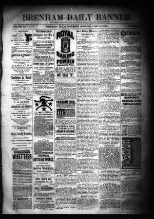 Brenham Daily Banner. (Brenham, Tex.), Vol. 10, No. 93, Ed. 1 Saturday, April 18, 1885