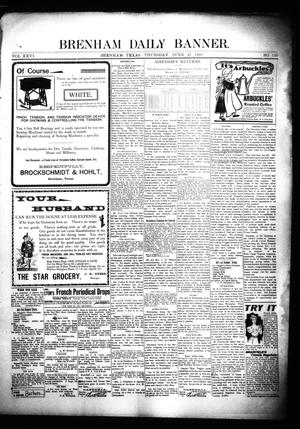 Brenham Daily Banner. (Brenham, Tex.), Vol. 26, No. 150, Ed. 1 Thursday, June 27, 1901