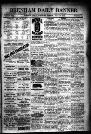 Brenham Daily Banner. (Brenham, Tex.), Vol. 13, No. 174, Ed. 1 Saturday, July 28, 1888