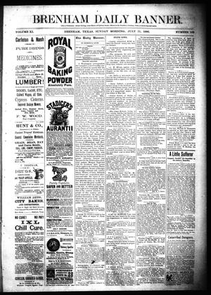 Brenham Daily Banner. (Brenham, Tex.), Vol. 11, No. 163, Ed. 1 Sunday, July 11, 1886