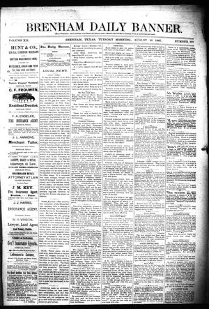 Brenham Daily Banner. (Brenham, Tex.), Vol. 12, No. 197, Ed. 1 Tuesday, August 16, 1887