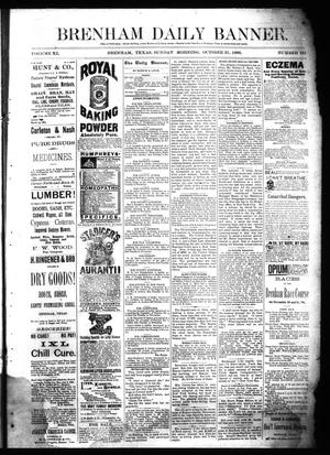 Brenham Daily Banner. (Brenham, Tex.), Vol. 11, No. 161, Ed. 1 Sunday, October 31, 1886