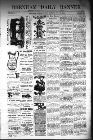Brenham Daily Banner. (Brenham, Tex.), Vol. 9, No. 190, Ed. 1 Sunday, July 27, 1884