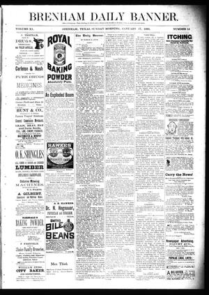 Brenham Daily Banner. (Brenham, Tex.), Vol. 11, No. 14, Ed. 1 Sunday, January 17, 1886