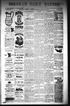 Brenham Daily Banner. (Brenham, Tex.), Vol. 9, No. 26, Ed. 1 Thursday, January 31, 1884