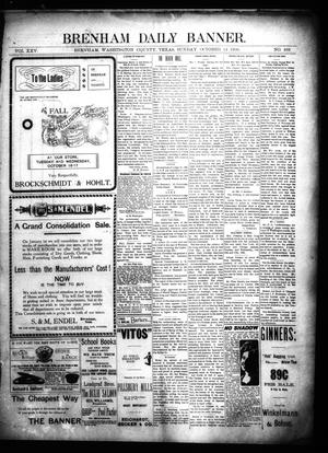 Brenham Daily Banner. (Brenham, Tex.), Vol. 25, No. 238, Ed. 1 Sunday, October 14, 1900