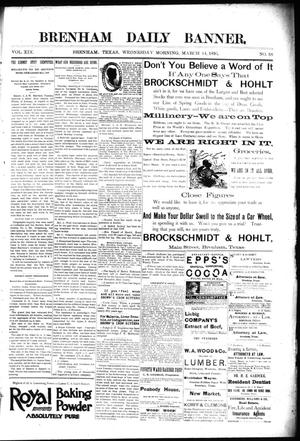 Brenham Daily Banner. (Brenham, Tex.), Vol. 19, No. 58, Ed. 1 Wednesday, March 14, 1894