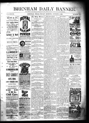 Brenham Daily Banner. (Brenham, Tex.), Vol. 11, No. 141, Ed. 1 Friday, October 8, 1886