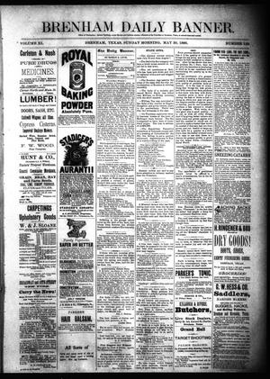Brenham Daily Banner. (Brenham, Tex.), Vol. 11, No. 128, Ed. 1 Sunday, May 30, 1886
