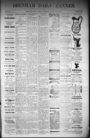 Brenham Daily Banner. (Brenham, Tex.), Vol. 6, No. 260, Ed. 1 Sunday, October 30, 1881