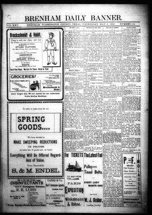 Brenham Daily Banner. (Brenham, Tex.), Vol. 25, No. 110, Ed. 1 Wednesday, May 9, 1900