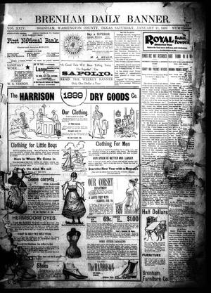 Brenham Daily Banner. (Brenham, Tex.), Vol. 24, Ed. 1 Saturday, January 21, 1899