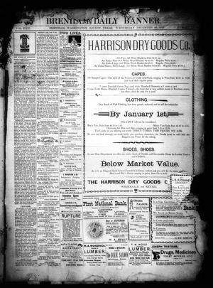 Brenham Daily Banner. (Brenham, Tex.), Vol. 22, No. 316, Ed. 1 Wednesday, December 29, 1897