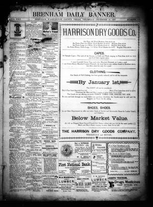 Brenham Daily Banner. (Brenham, Tex.), Vol. 22, No. 310, Ed. 1 Thursday, December 23, 1897