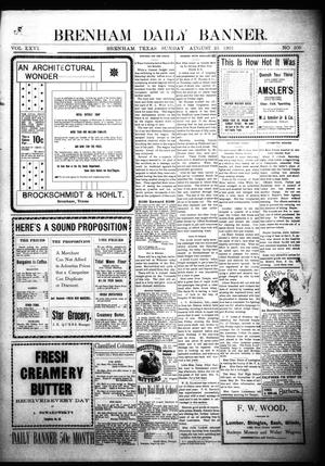 Brenham Daily Banner. (Brenham, Tex.), Vol. 26, No. 200, Ed. 1 Sunday, August 25, 1901