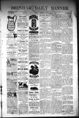 Brenham Daily Banner. (Brenham, Tex.), Vol. 9, No. 227, Ed. 1 Tuesday, September 9, 1884