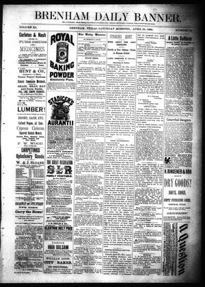 Brenham Daily Banner. (Brenham, Tex.), Vol. 11, No. 97, Ed. 1 Saturday, April 24, 1886