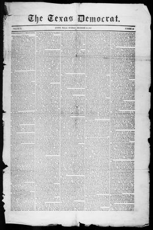 Primary view of object titled 'The Texas Democrat (Austin, Tex.), Vol. 2, No. 52, Ed. 1, Tuesday, December 28, 1847'.