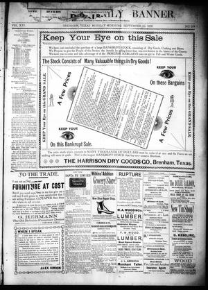 Brenham Daily Banner. (Brenham, Tex.), Vol. 21, No. 262, Ed. 1 Tuesday, September 22, 1896