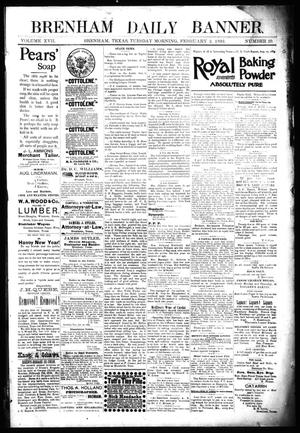 Brenham Daily Banner. (Brenham, Tex.), Vol. 17, No. 29, Ed. 1 Tuesday, February 2, 1892