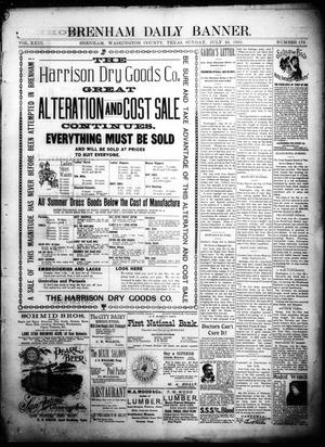 Brenham Daily Banner. (Brenham, Tex.), Vol. 23, No. 178, Ed. 1 Sunday, July 24, 1898