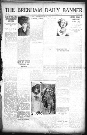 The Brenham Daily Banner (Brenham, Tex.), Vol. 29, No. 143, Ed. 1 Saturday, September 14, 1912