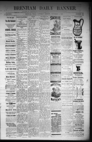 Brenham Daily Banner. (Brenham, Tex.), Vol. 6, No. 265, Ed. 1 Saturday, November 5, 1881