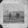 Primary view of [Willie B. Blakely and Robert Ransom riding tricycles.]