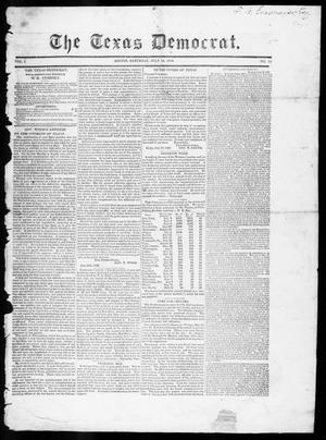 The Texas Democrat (Austin, Tex.), Vol. 1, No. 25, Ed. 1, Saturday, July 14, 1849
