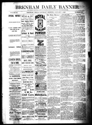 Brenham Daily Banner. (Brenham, Tex.), Vol. 11, No. 1, Ed. 1 Saturday, January 1, 1887