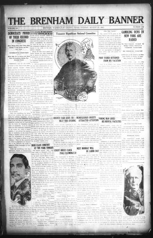The Brenham Daily Banner (Brenham, Tex.), Vol. 29, No. 132, Ed. 1 Tuesday, August 27, 1912