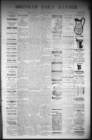 Brenham Daily Banner. (Brenham, Tex.), Vol. 6, No. 259, Ed. 1 Saturday, October 29, 1881