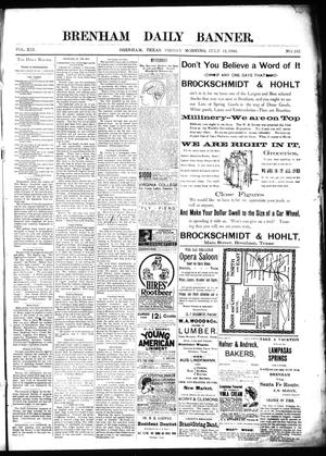 Primary view of object titled 'Brenham Daily Banner. (Brenham, Tex.), Vol. 19, No. 162, Ed. 1 Friday, July 13, 1894'.