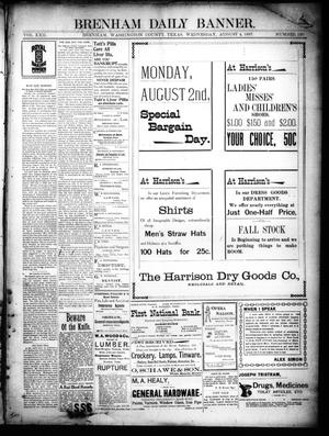 Brenham Daily Banner. (Brenham, Tex.), Vol. 22, No. 190, Ed. 1 Wednesday, August 4, 1897