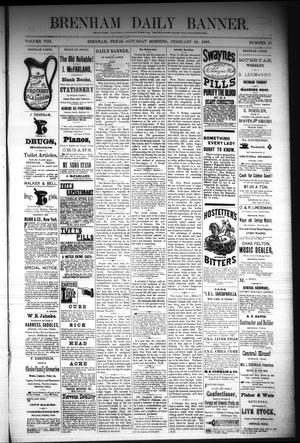 Brenham Daily Banner. (Brenham, Tex.), Vol. 8, No. 47, Ed. 1 Saturday, February 24, 1883