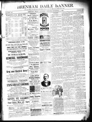 Brenham Daily Banner. (Brenham, Tex.), Vol. 14, No. 258, Ed. 1 Saturday, November 2, 1889