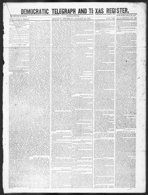 Democratic Telegraph and Texas Register (Houston, Tex.), Vol. 13, No. 3, Ed. 1, Thursday, January 20, 1848
