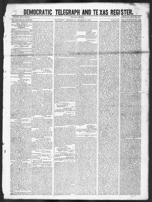 Democratic Telegraph and Texas Register (Houston, Tex.), Vol. 13, No. 9, Ed. 1, Thursday, March 2, 1848