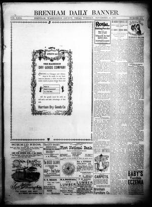 Brenham Daily Banner. (Brenham, Tex.), Vol. 23, No. 282, Ed. 1 Tuesday, November 22, 1898