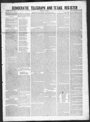 Democratic Telegraph and Texas Register (Houston, Tex.), Vol. 13, No. 31, Ed. 1, Thursday, August 3, 1848