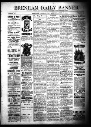 Brenham Daily Banner. (Brenham, Tex.), Vol. 11, No. 92, Ed. 1 Sunday, April 18, 1886