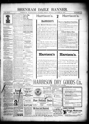 Brenham Daily Banner. (Brenham, Tex.), Vol. 22, No. 259, Ed. 1 Friday, October 22, 1897