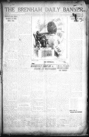 The Brenham Daily Banner (Brenham, Tex.), Vol. 29, No. 166, Ed. 1 Tuesday, October 15, 1912