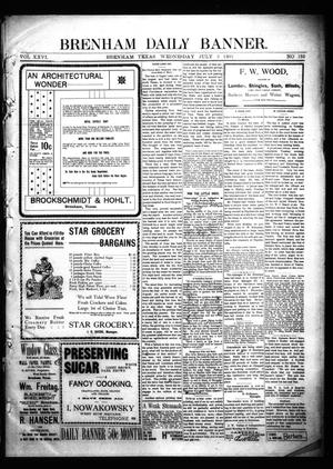 Brenham Daily Banner. (Brenham, Tex.), Vol. 26, No. 155, Ed. 1 Wednesday, July 3, 1901