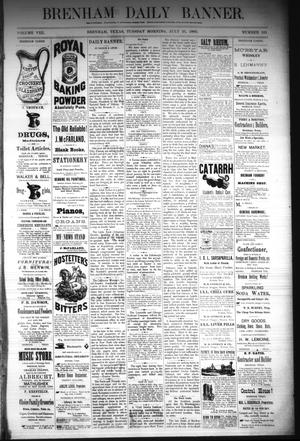 Brenham Daily Banner. (Brenham, Tex.), Vol. 8, No. 181, Ed. 1 Tuesday, July 31, 1883