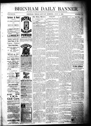 Brenham Daily Banner. (Brenham, Tex.), Vol. 11, No. 156, Ed. 1 Saturday, July 3, 1886