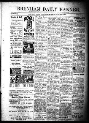 Brenham Daily Banner. (Brenham, Tex.), Vol. 11, No. 70, Ed. 1 Wednesday, March 24, 1886