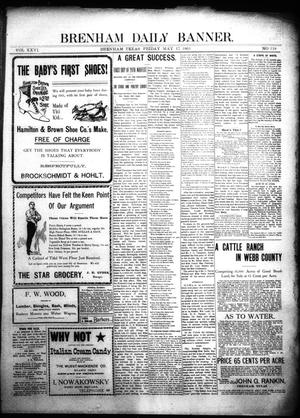Brenham Daily Banner. (Brenham, Tex.), Vol. 26, No. 118, Ed. 1 Friday, May 17, 1901