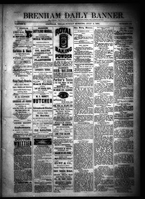 Brenham Daily Banner. (Brenham, Tex.), Vol. 10, No. 160, Ed. 1 Sunday, July 5, 1885